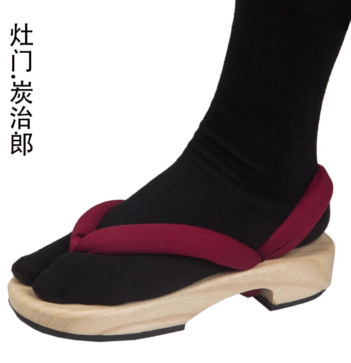 Geta Wooden Sandal - Tamancos de madeira japoneses Geta Sandal