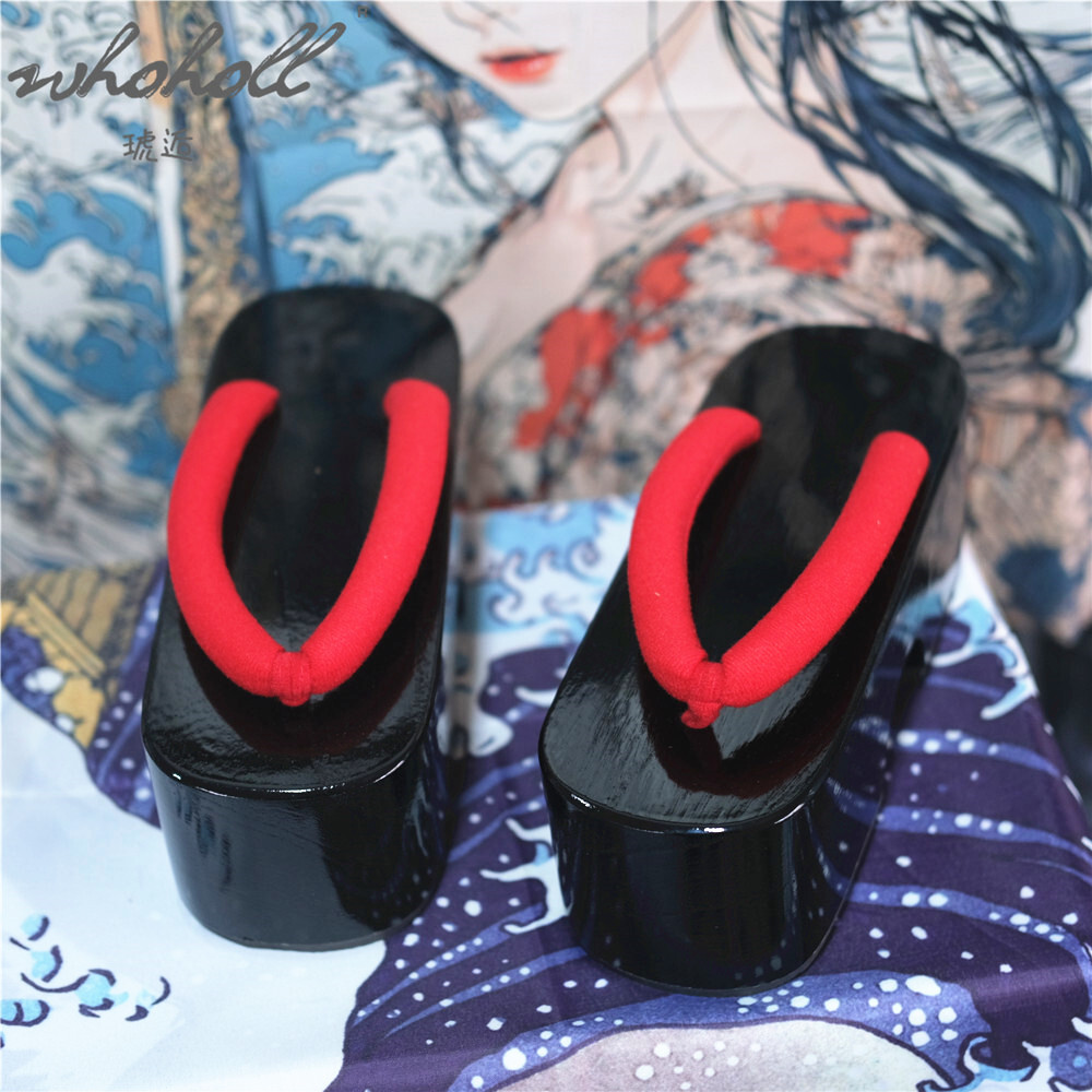 Verão feminino flip flops japo - Geta Wooden Sandal avaliação e preço