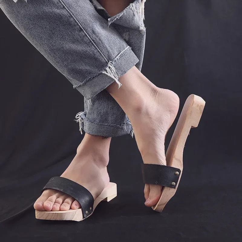 Jemma leong anime japonês sham - Geta Wooden Sandal avaliação e preço