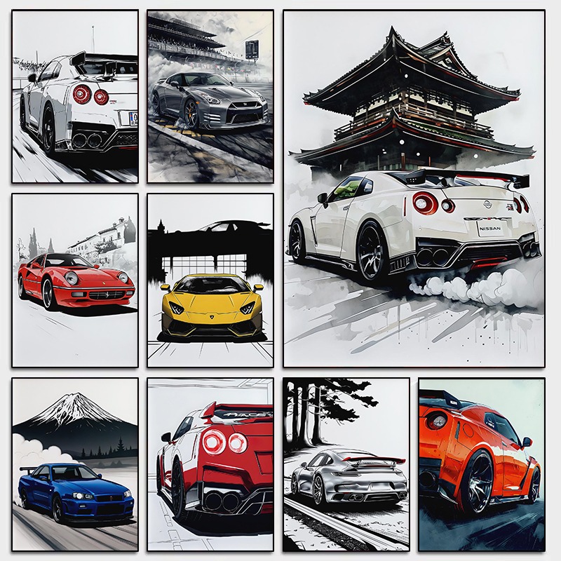 Estilo japonês supercar arte d - Japanese Car Lifestyle avaliação e preço