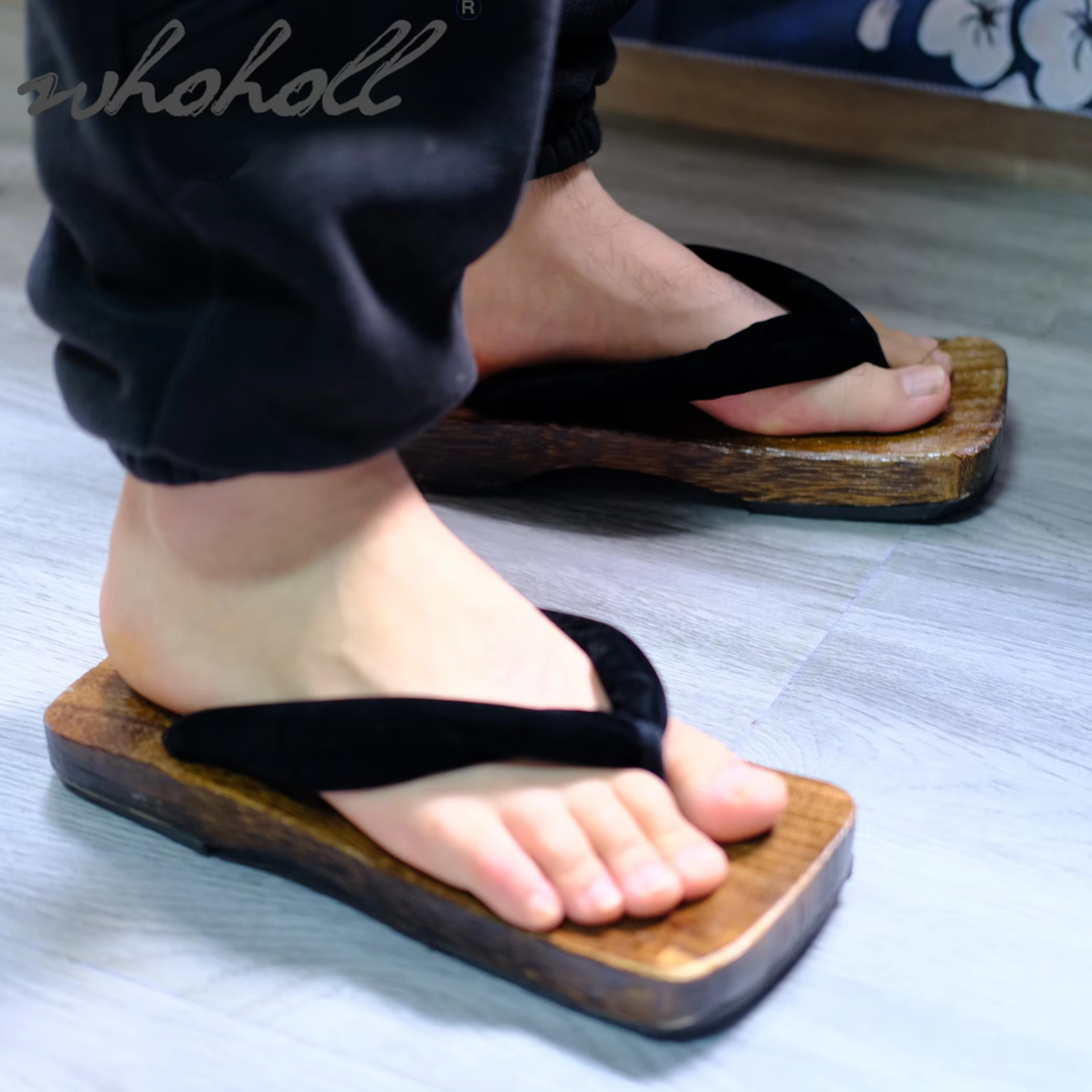 Chinelos Masculinos Japoneses  - Geta Wooden Sandal avaliação e preço
