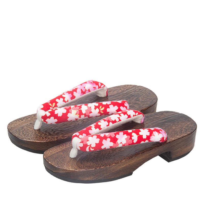 Estilo japonês anime cosplay s - Geta Wooden Sandal avaliação e preço