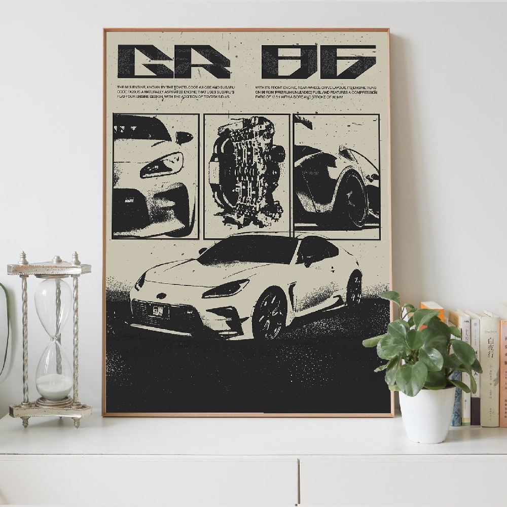 Pintura em Tela Estilo Japonês - Japanese Car Lifestyle avaliação e preço