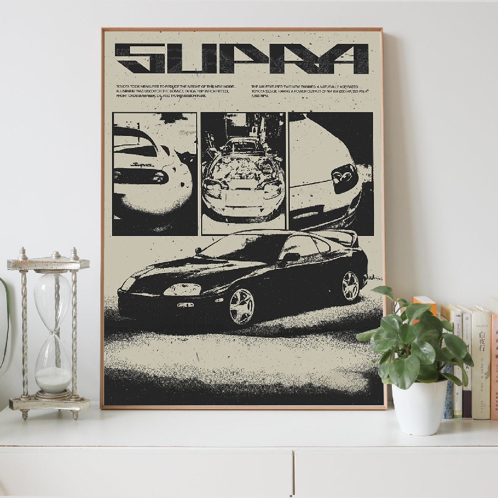 Pintura em Tela Estilo Japonês - Japanese Car Lifestyle avaliação e preço