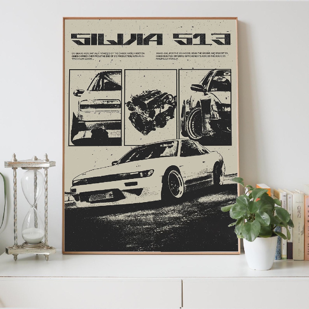 Pintura em Tela Estilo Japonês - Japanese Car Lifestyle avaliação e preço