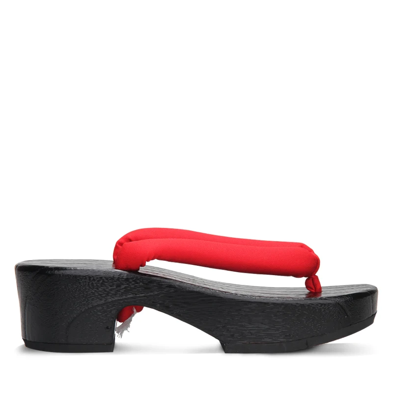Sandália Feminina Preta em For - Geta Wooden Sandal avaliação e preço