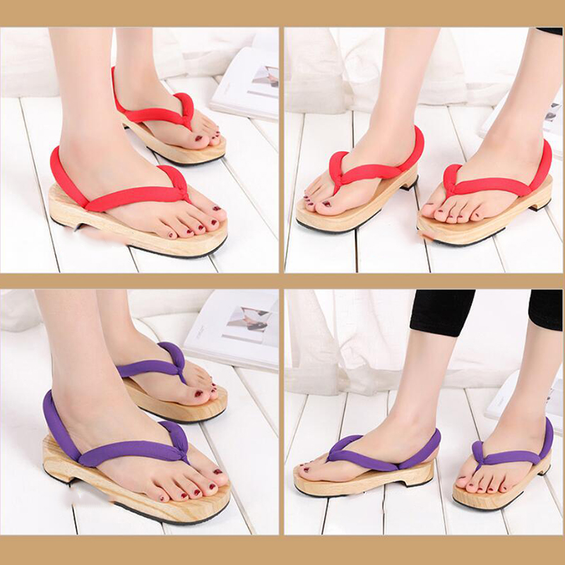 EVA antiderrapante cunha taman - Geta Wooden Sandal avaliação e preço