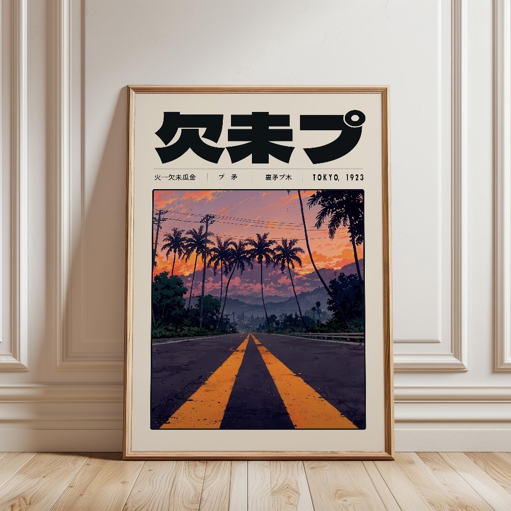 Pôsteres Retrô de Cultura Pop  - Japanese Lifestyle Culture avaliação e preço