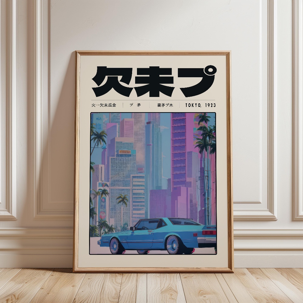 Pôsteres Retrô de Cultura Pop  - Japanese Lifestyle Culture avaliação e preço