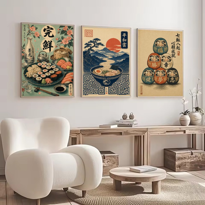 Pôster Estético Vintage Minima - Japanese Lifestyle Culture avaliação e preço