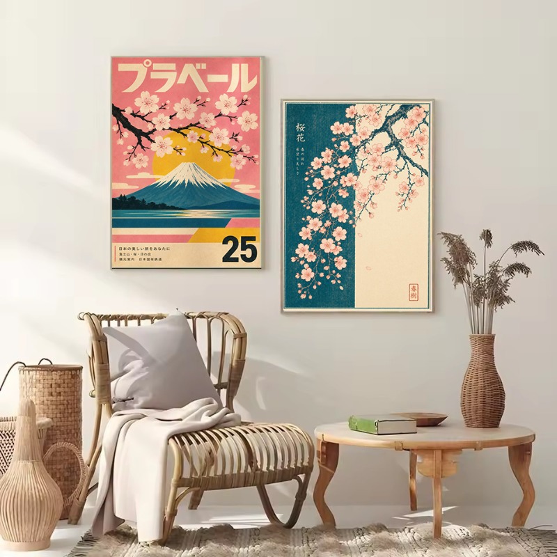 Pôster Estético Vintage Minima - Japanese Lifestyle Culture avaliação e preço