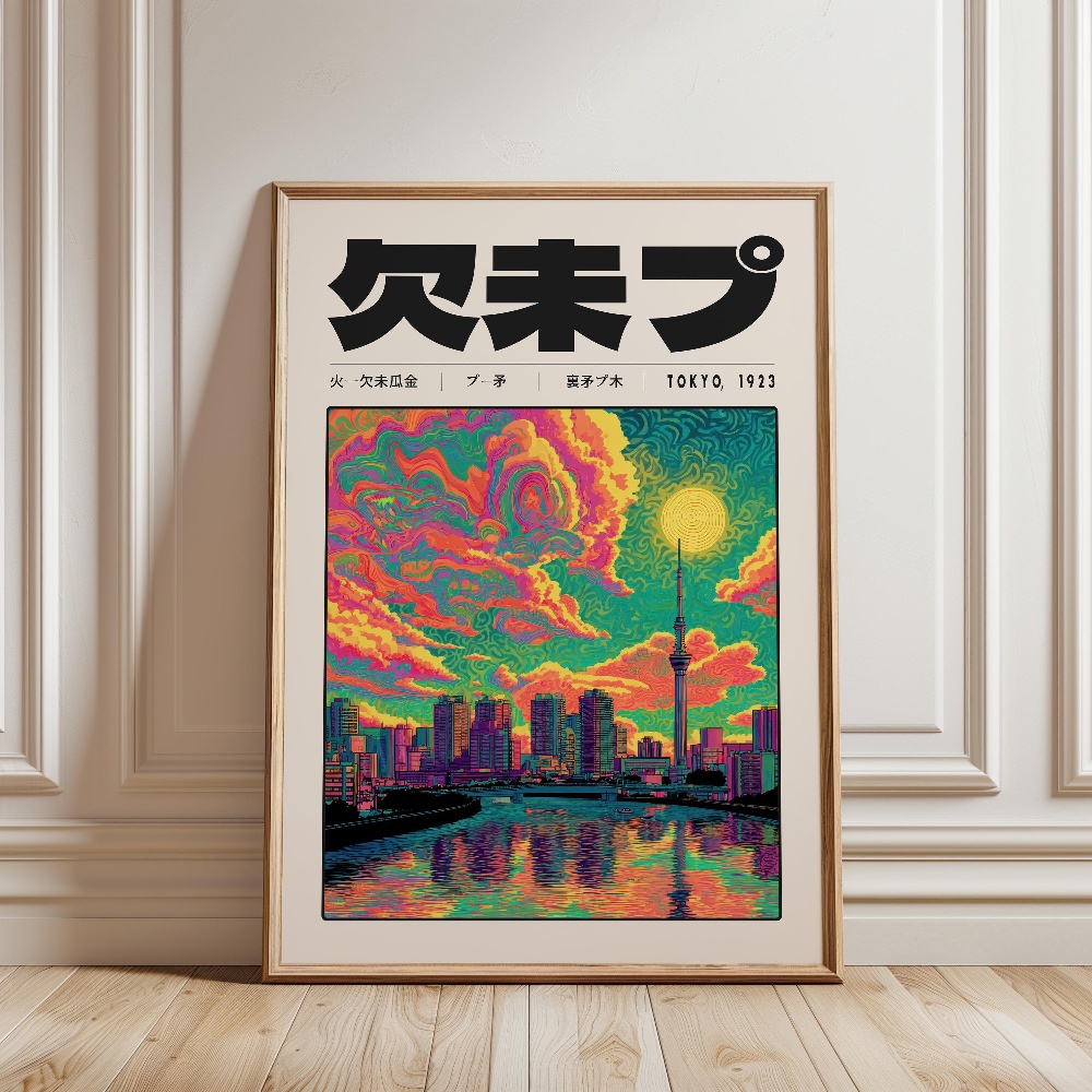 Pôsteres de Estilo Japonês Y2K - Japanese Lifestyle Culture avaliação e preço