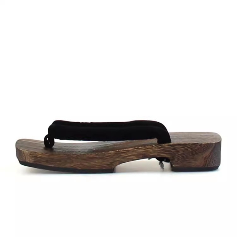 Sandálias de Verão Masculinas  - Geta Wooden Sandal avaliação e preço